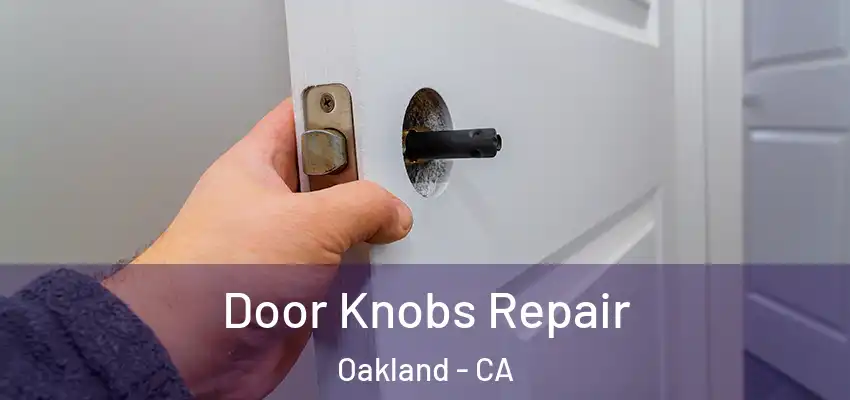  Door Knobs Repair Oakland - CA